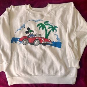 Disney Vintage 80s California Mickey Mouse Sweatshirt